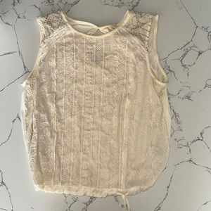 Embroidered Anthropologie blouse